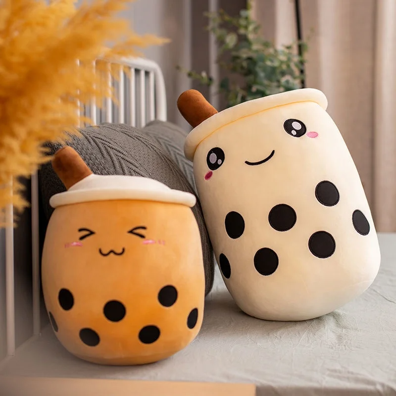 Classic Boba Milk Tea Plushie Soft Pillow