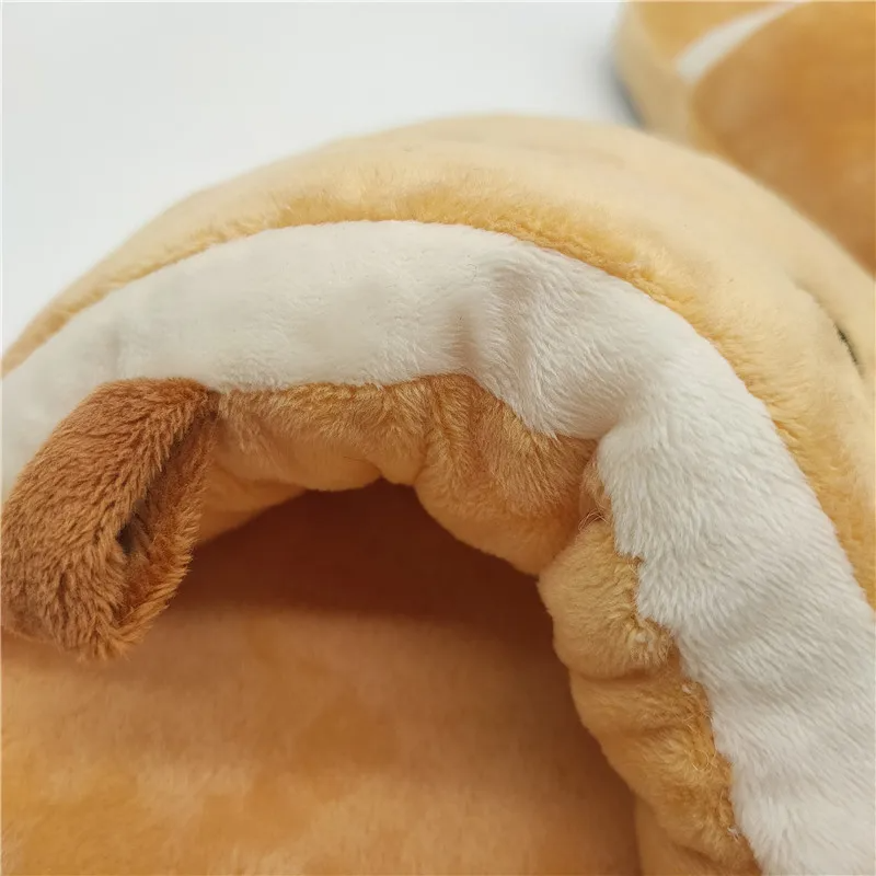 Boba Milk Tea Plush Soft Home Slippers