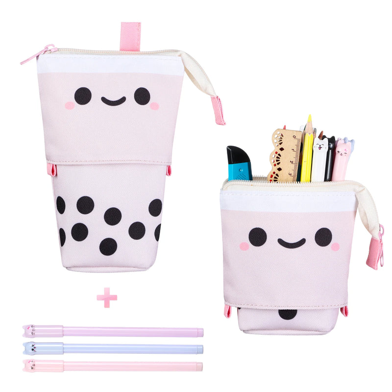 Boba Milk Tea Pen Pencil Case