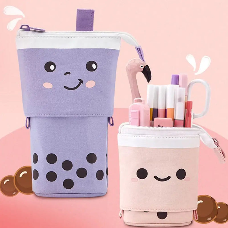 Boba Milk Tea Pen Pencil Case