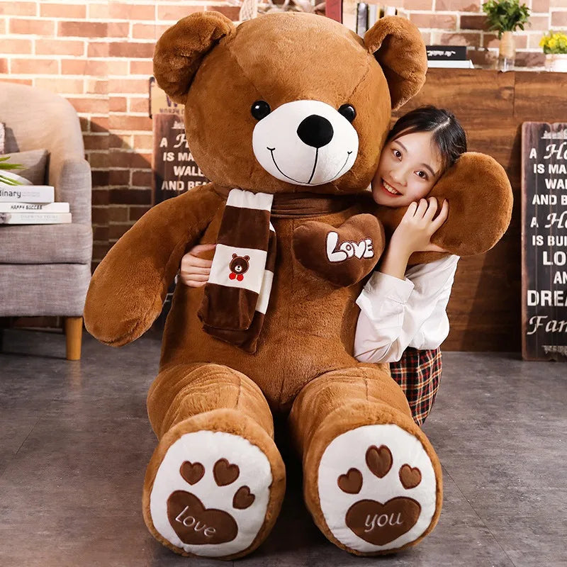 Giant Teddy Bear Stuffed Animal Pillow