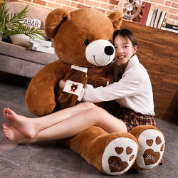 Giant Teddy Bear Stuffed Animal Pillow