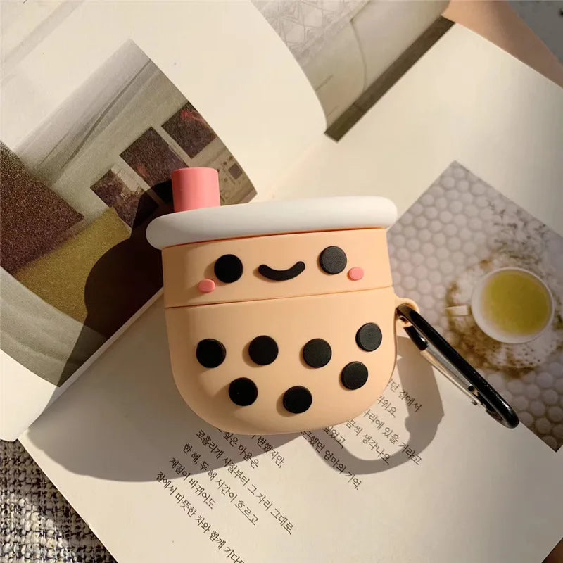 Boba Milk Tea Airpod Case