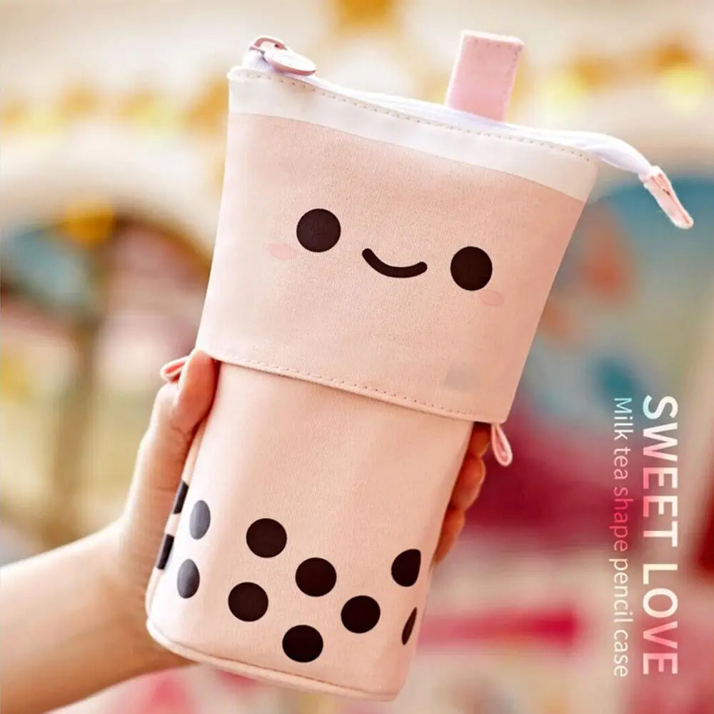 Boba Milk Tea Pen Pencil Case