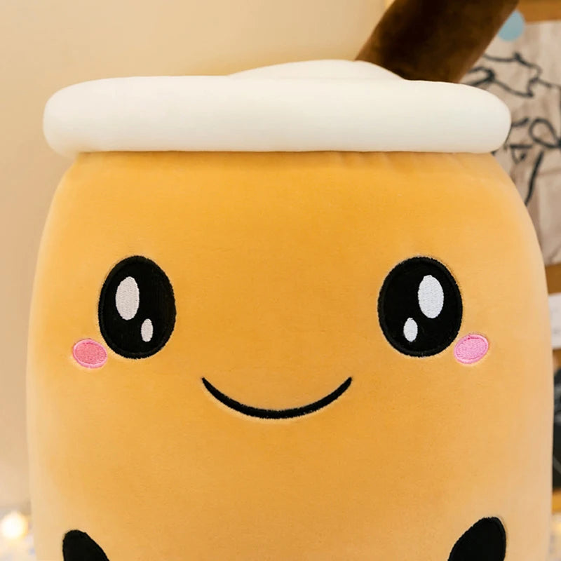 Classic Boba Milk Tea Plushie Soft Pillow