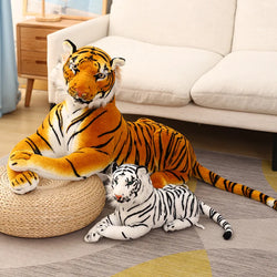 Lifelike Tiger Plushie Stuff Animal Toy