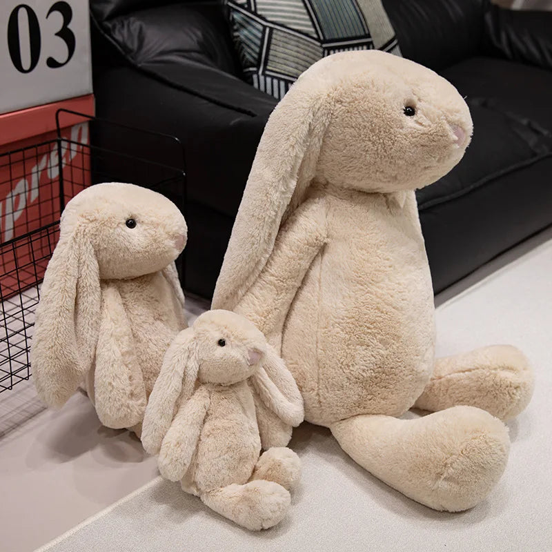 Cute Plush Stuffed Toy Long Ear Rabbit Doll