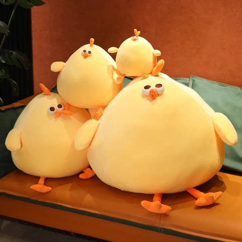 Funny Fat Chicken Plush Toys Pillow Stuffed