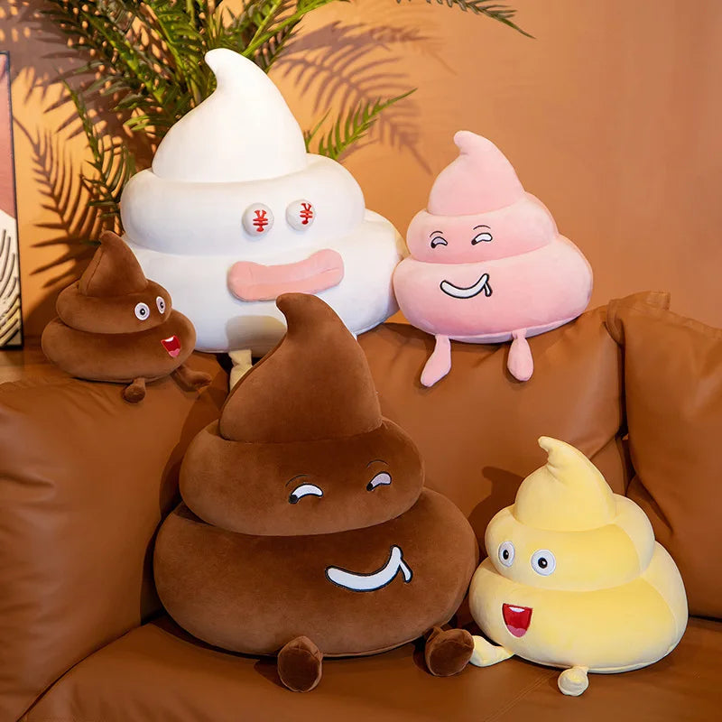 Funny Poop Plush Toy Poop Stuffed Pillow