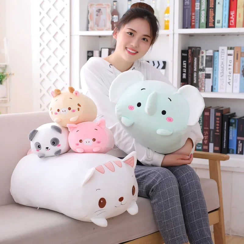 Cartoon Stuffed Animal Pillow Plushies