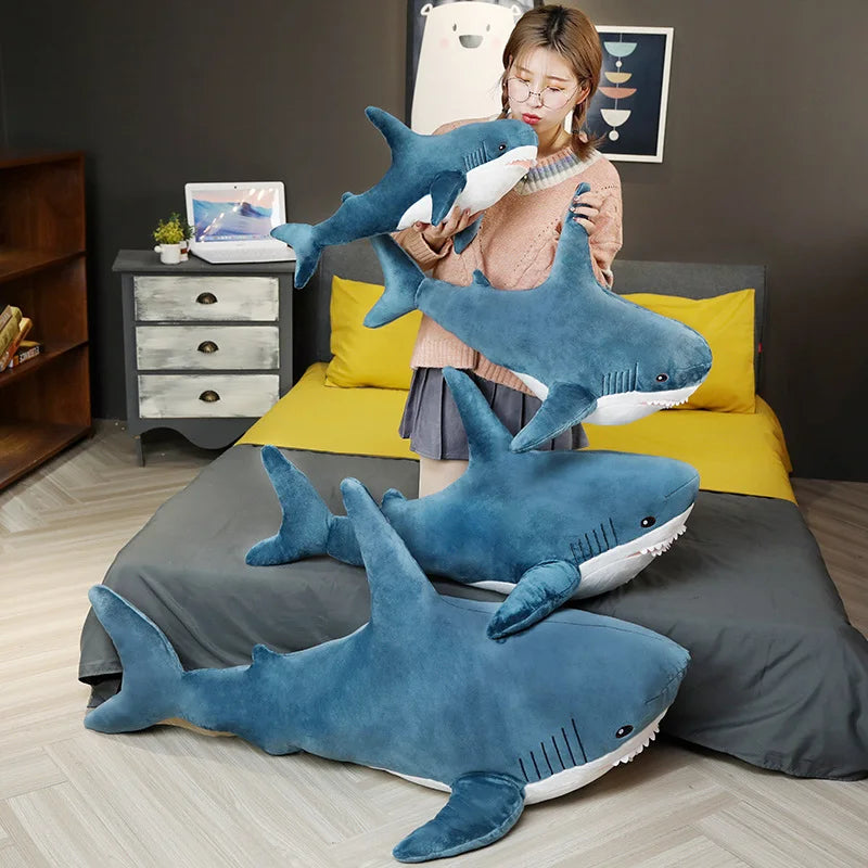 Giant Stuffed Animal Shark Plush Toy Pillow