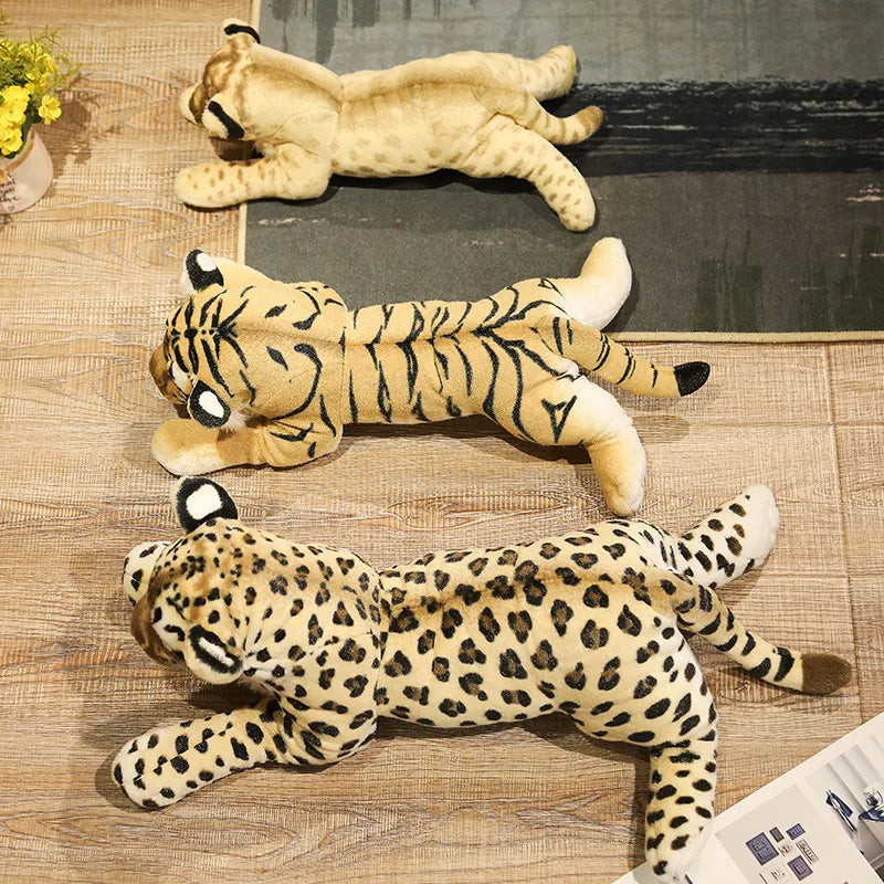 Lion Tiger Leopard Plush Toy Stuffed Animals