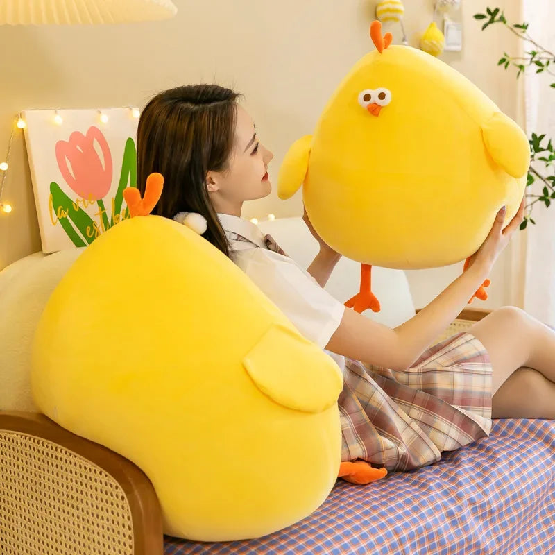 Funny Fat Chicken Plush Toys Pillow Stuffed