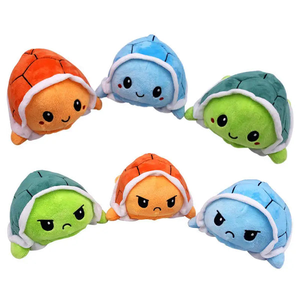 Turtle Plushie Reversible Double Sided Plushie