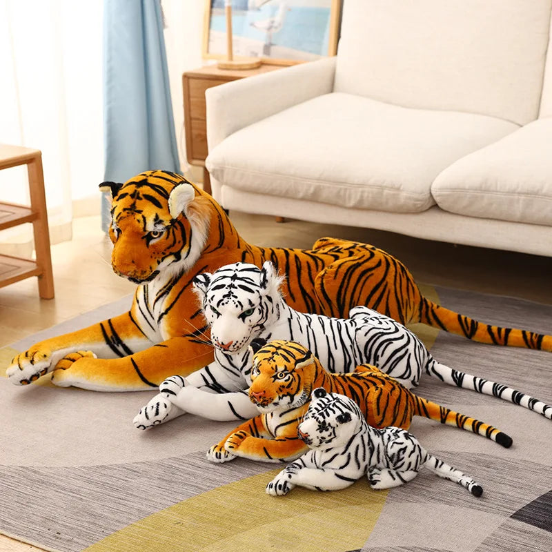 Lifelike Tiger Plushie Stuff Animal Toy