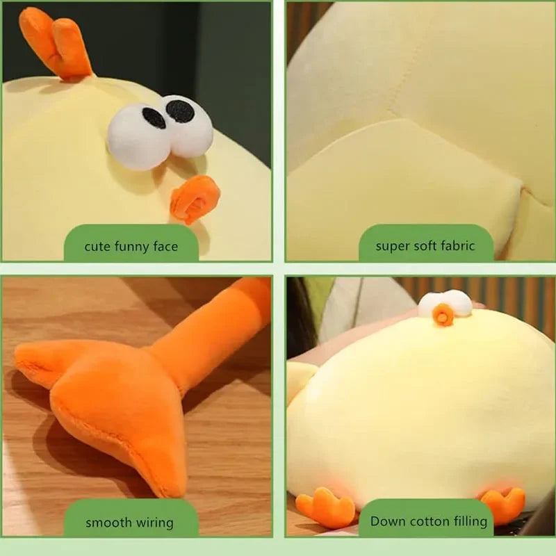 Funny Fat Chicken Plush Toys Pillow Stuffed