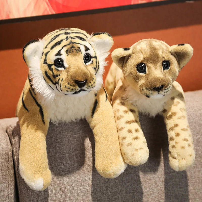 Lion Tiger Leopard Plush Toy Stuffed Animals