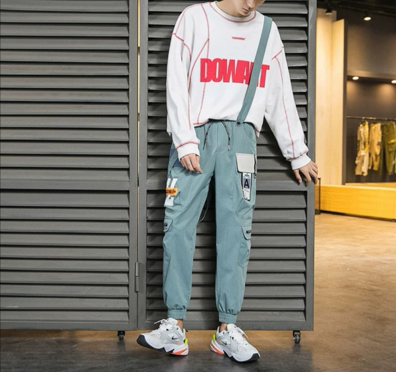 Pastel Streetwear Hip Hop Harajuku Joggers