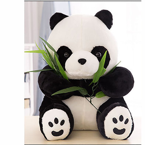 Panda with Bamboo Plush Toy Stuffed Animal