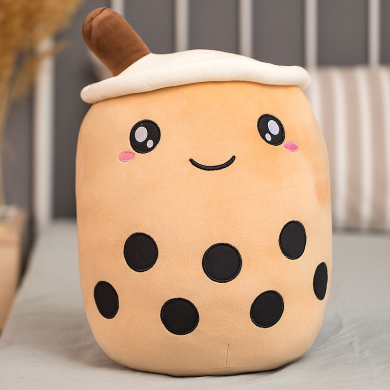 Kawaii Boba Milk Tea Plushie Stuffed Animal
