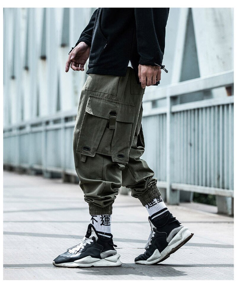 Harajuku Hip Hop Baggy Cargo Pants