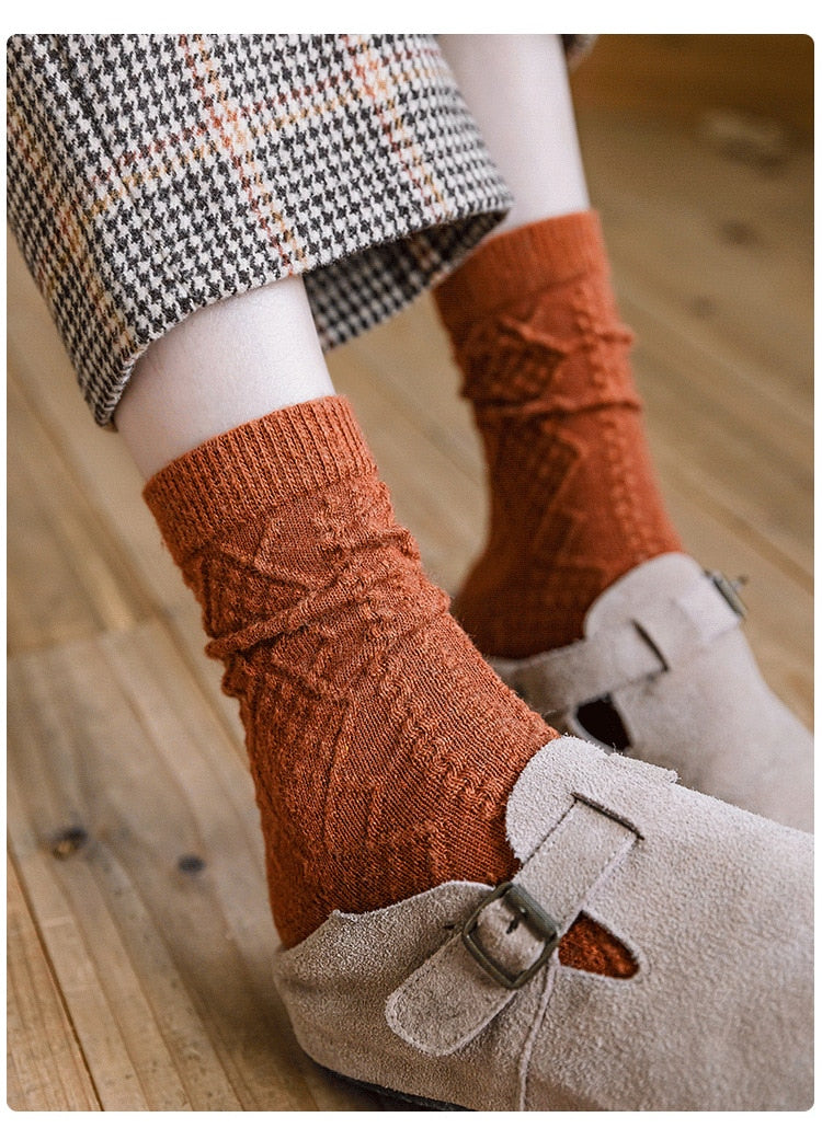 Winter Cashmere Wool Socks