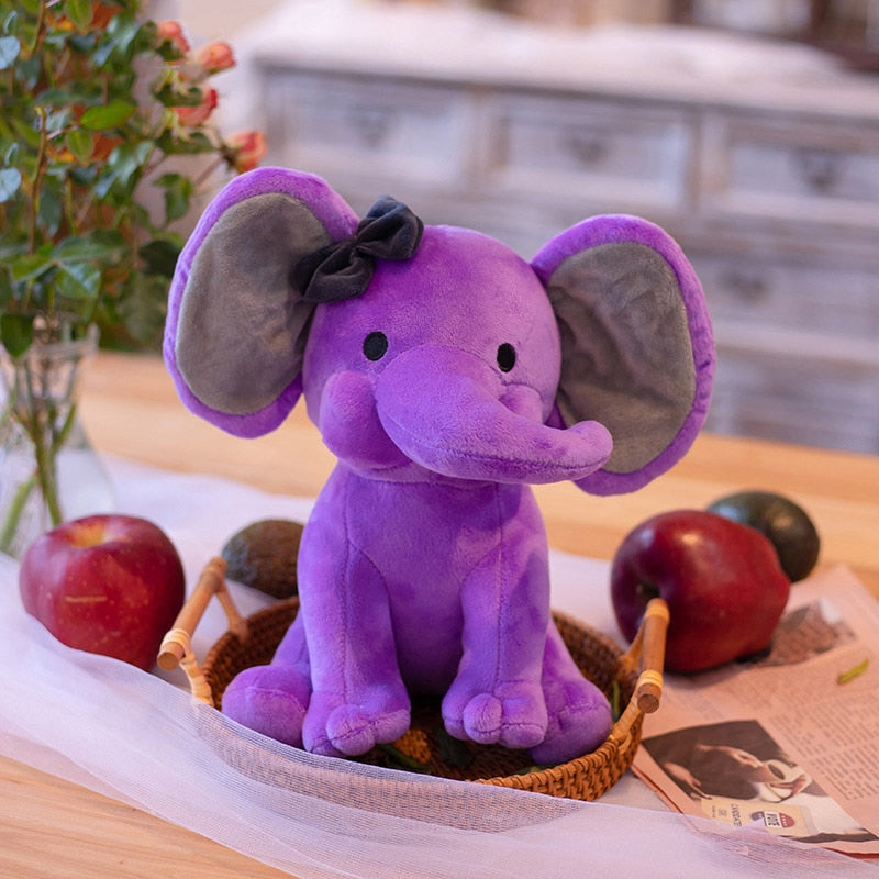 Elephant Plush Toy Stuffed Animal for Children Kids Babies