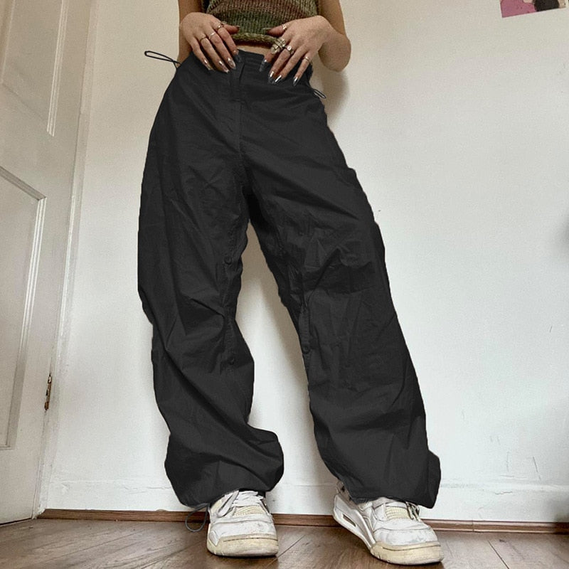 Punk Baggy Streetwear Hip Hop Cargo Pants Streetwear