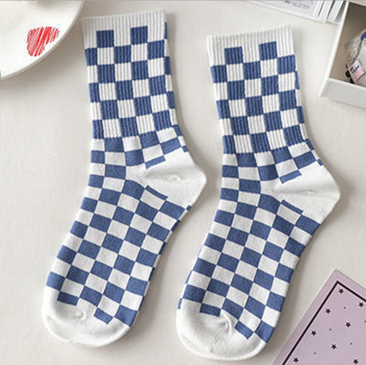 Japan Harajuku Blue Kawaii Socks