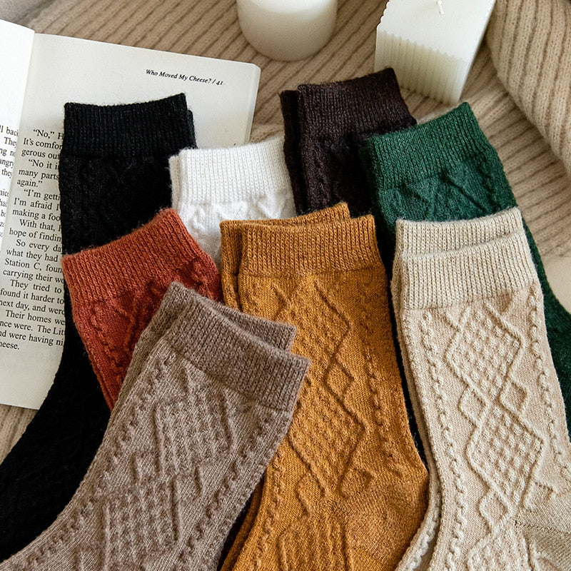 Winter Cashmere Wool Socks