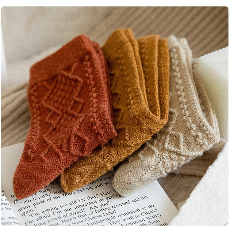 Winter Cashmere Wool Socks