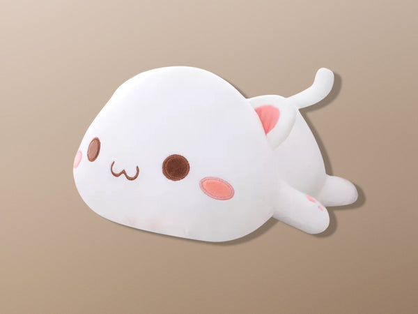 Cute Kitten Plushie Toy Stuffed Animal Cat Kitty Anime Plush Pillow