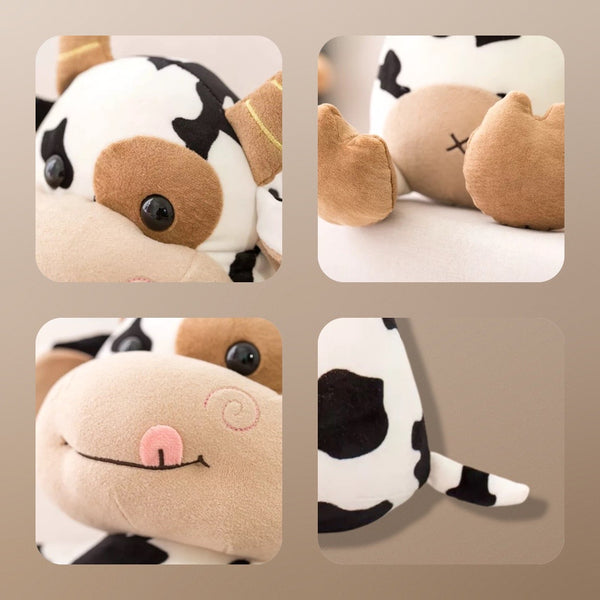 Cow Plushie Cute Stuffed Animal Gift Toy