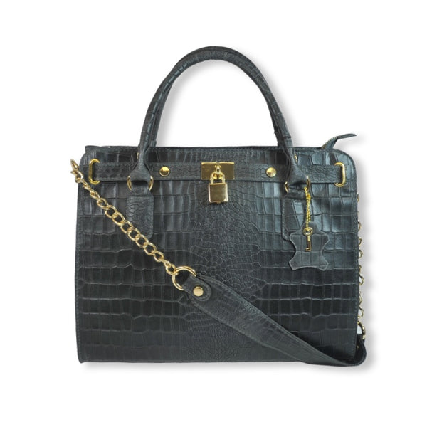 Italian Designer Luxury Handmade Genuine Leather Tote Bag